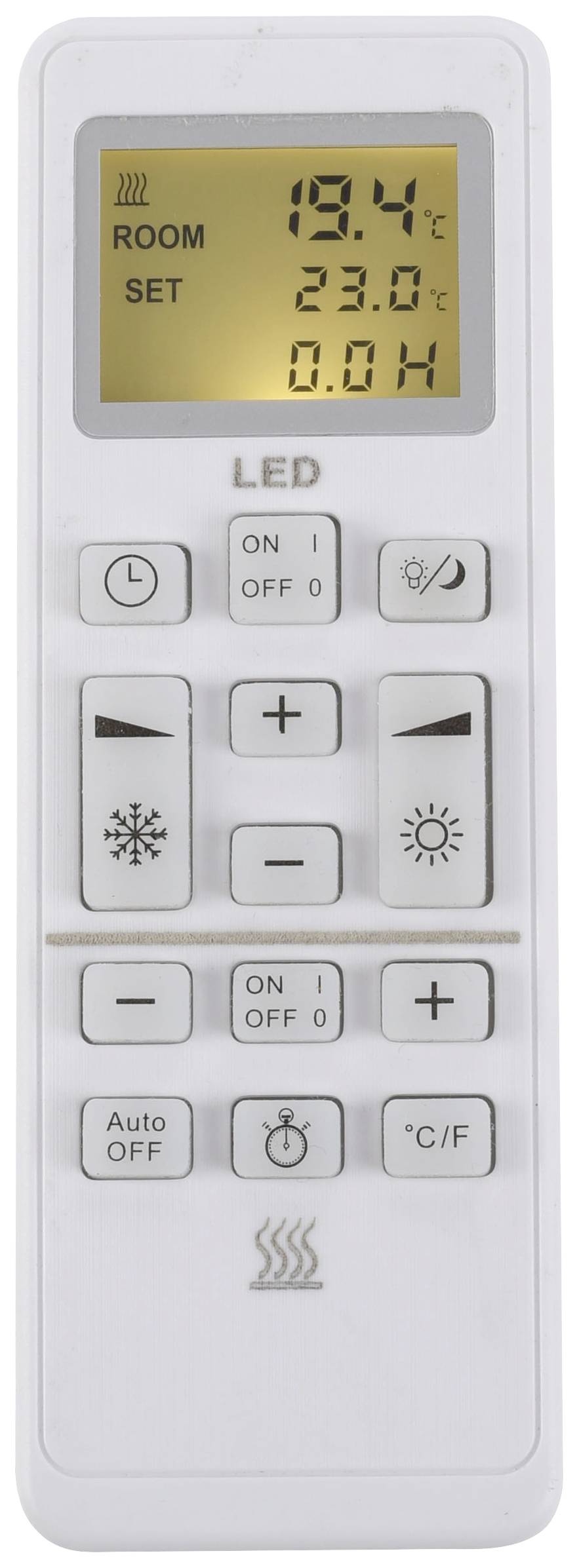 Just Light BEROA Flächenheizung 800W 14m² Weiß