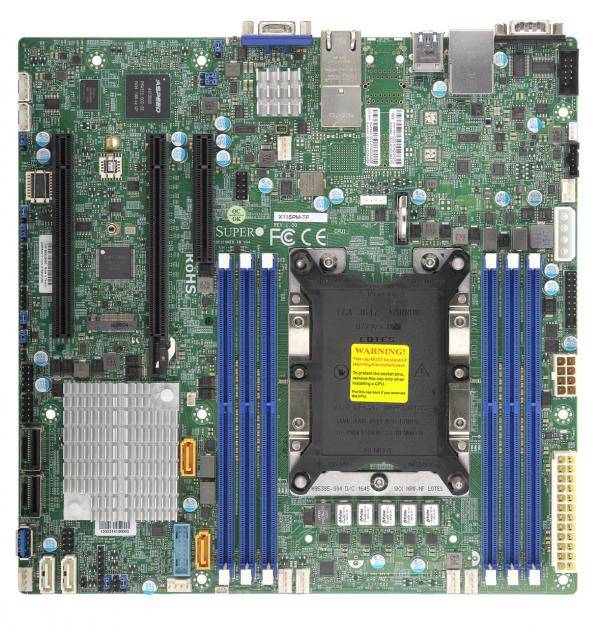 Supermicro X11SPM-TF MBD-X11SPM-TF-O, 1x -00672042282616
