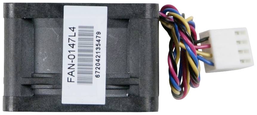 Supermicro FAN-0147L4 CPU-Kühler mit Lüfter Schwarz (B x H x T) 40 x 28 x 40 mm