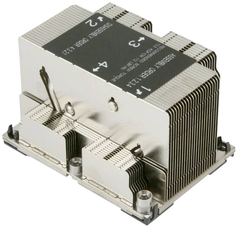 Supermicro 2U Passive CPU HS with Side Air Ch. for X11 Purle