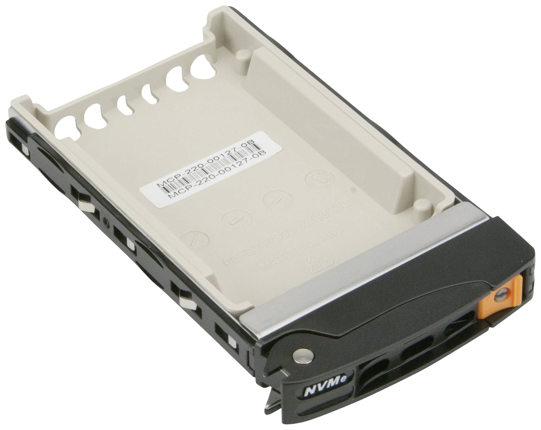 Supermicro MCP-220-00127-0B Festplatten-Kühler Schwarz, Weiß