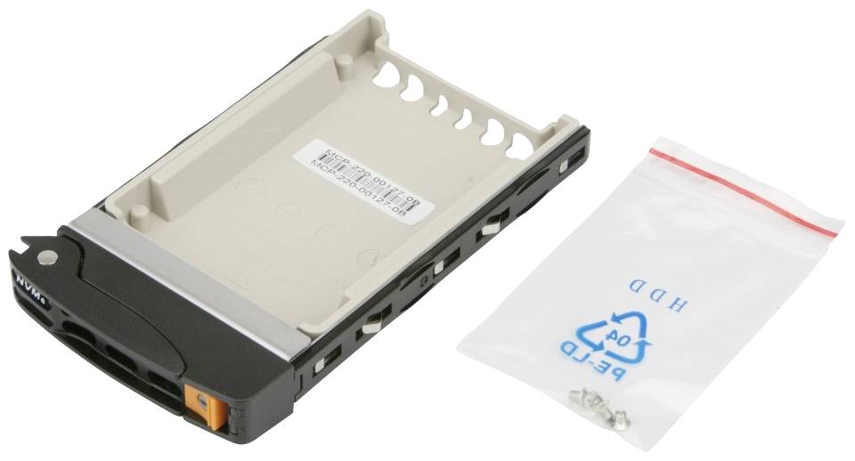 Supermicro MCP-220-00127-0B Festplatten-Kühler Schwarz, Weiß