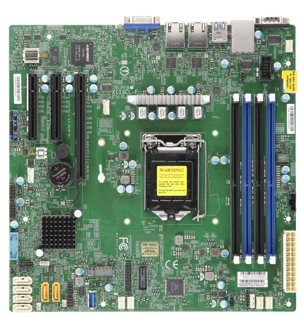 Supermicro MBD-X11SCL-F-O Mainboard Sockel (PC) Intel® LGA 1151 Mainboard-Chipsatz Intel® C242