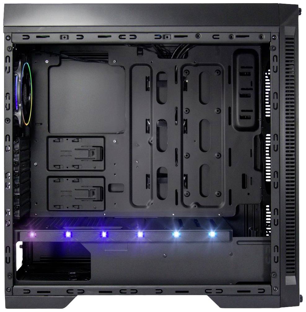 Inter-Tech X-908 Infini2 Tower PC-Gehäuse Schwarz