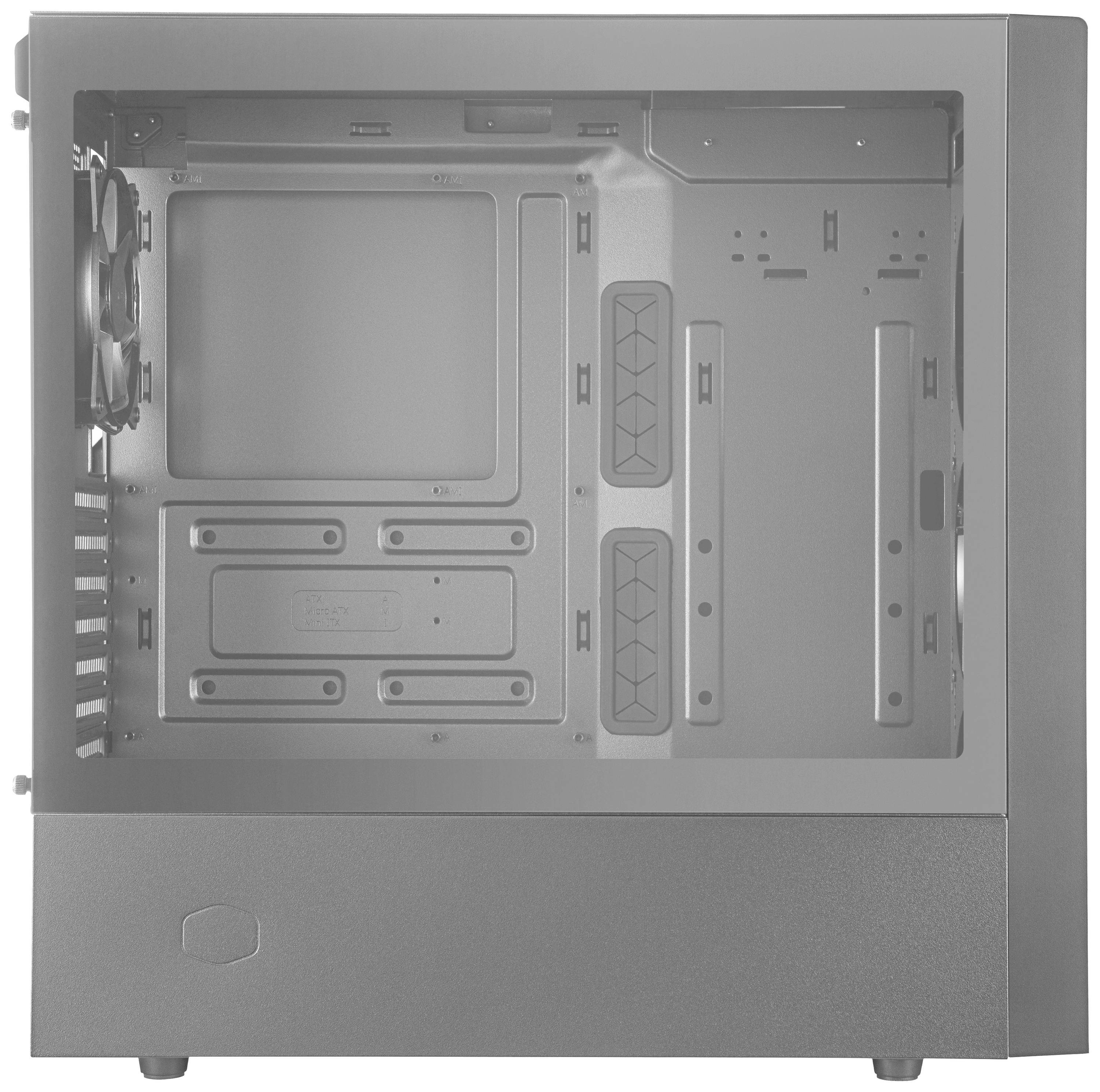 Cooler Master NR600 Midi-Tower PC-Gehäuse Schwarz