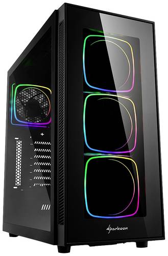 Sharkoon TG6 RGB Midi-Tower PC-Gehäuse Schwarz