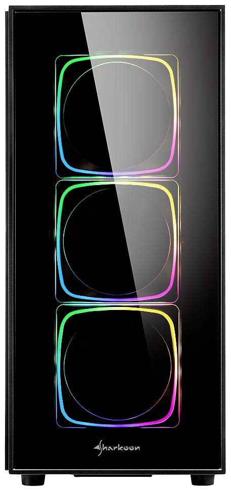Sharkoon TG6 RGB Midi-Tower PC-Gehäuse Schwarz