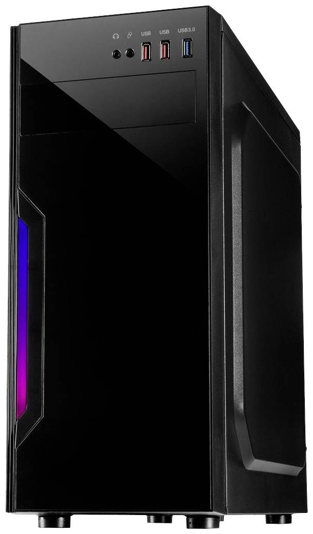 Inter-Tech B-42 RGB Tower PC-Gehäuse Schwarz