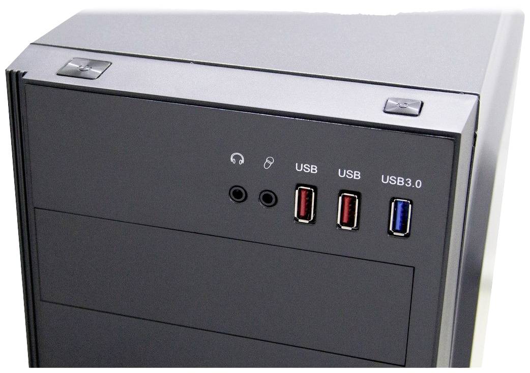 Inter-Tech B-42 RGB Tower PC-Gehäuse Schwarz