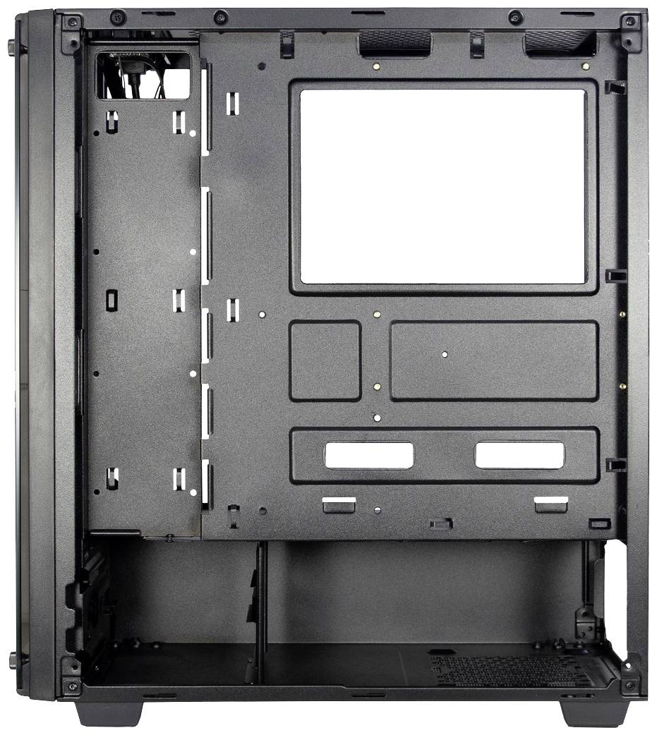 Inter-Tech C-303 Mirror Full Tower PC-Gehäuse Schwarz