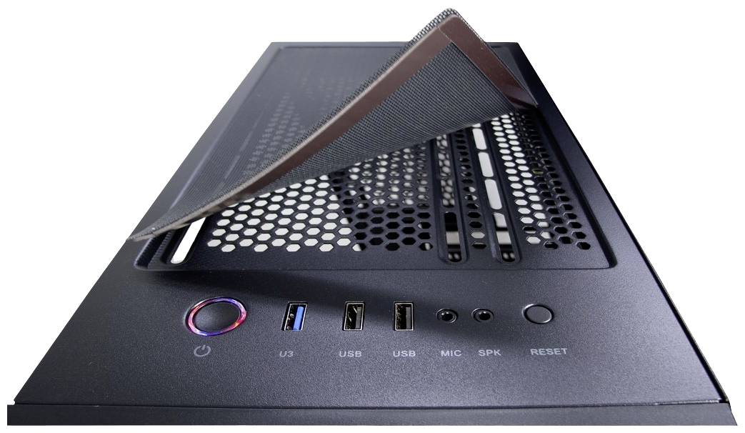 Inter-Tech C-303 Mirror Full Tower PC-Gehäuse Schwarz