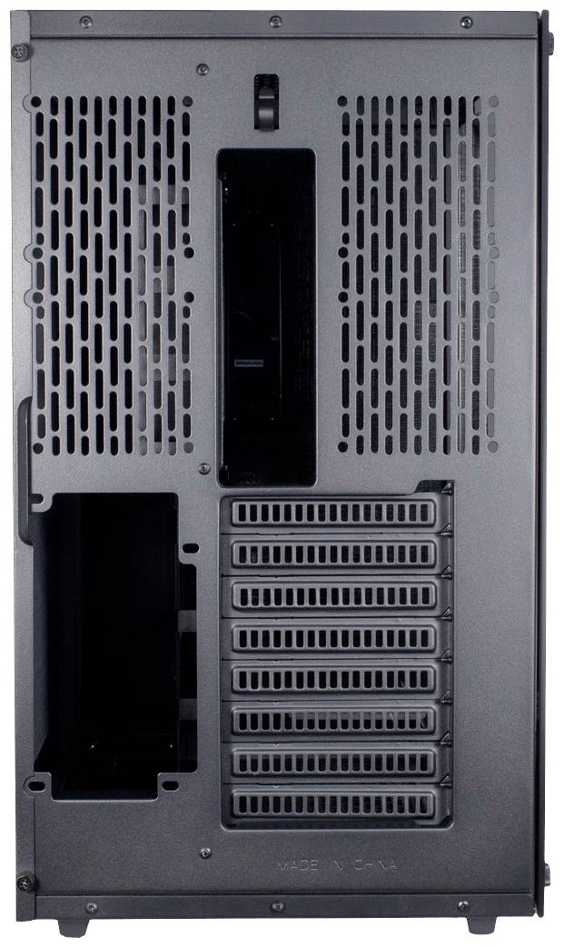 Inter-Tech C-701 Panorama Full Tower PC-Gehäuse Schwarz