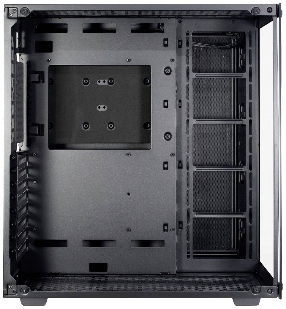 Inter-Tech C-701 Panorama Full Tower PC-Gehäuse Schwarz