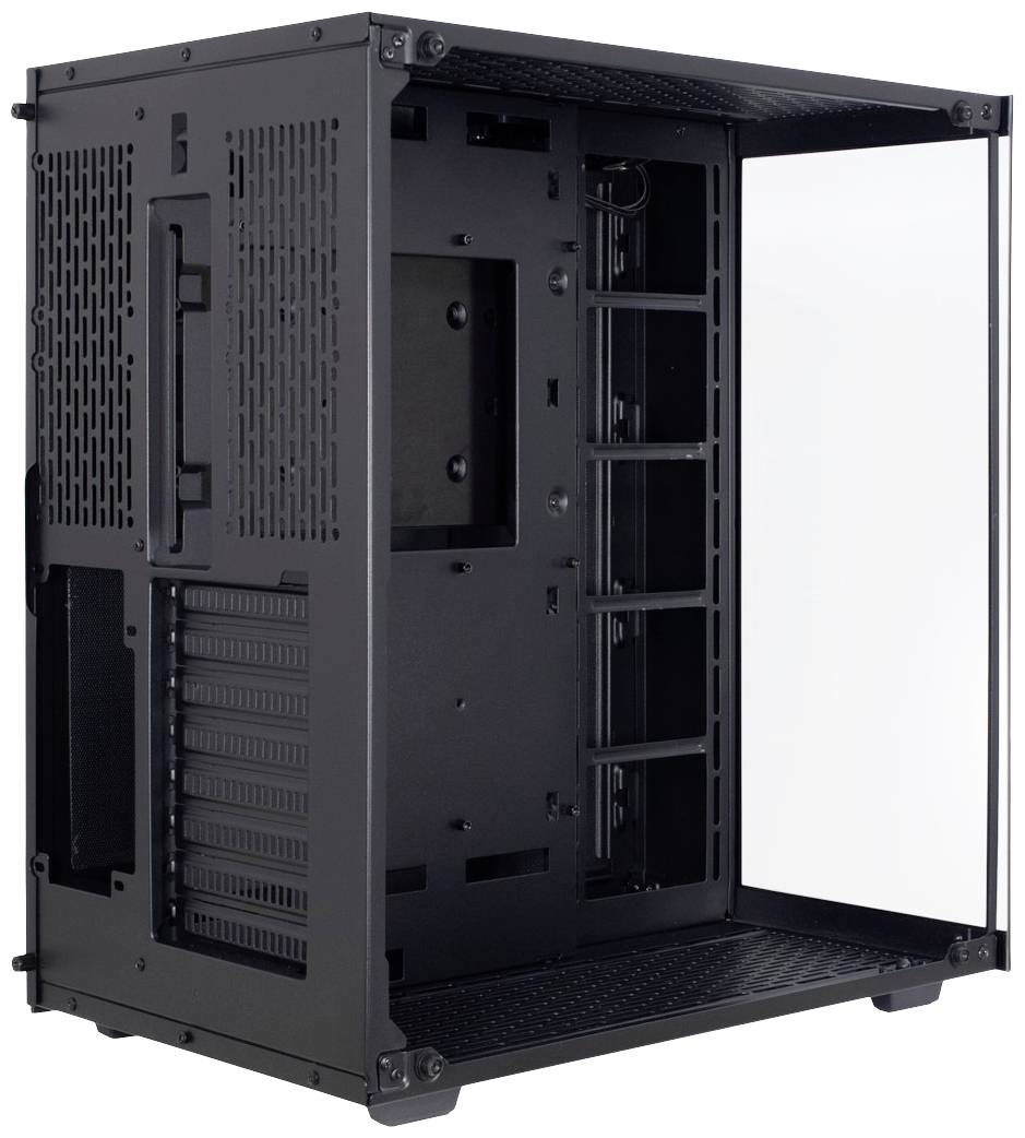 Inter-Tech C-701 Panorama Full Tower PC-Gehäuse Schwarz