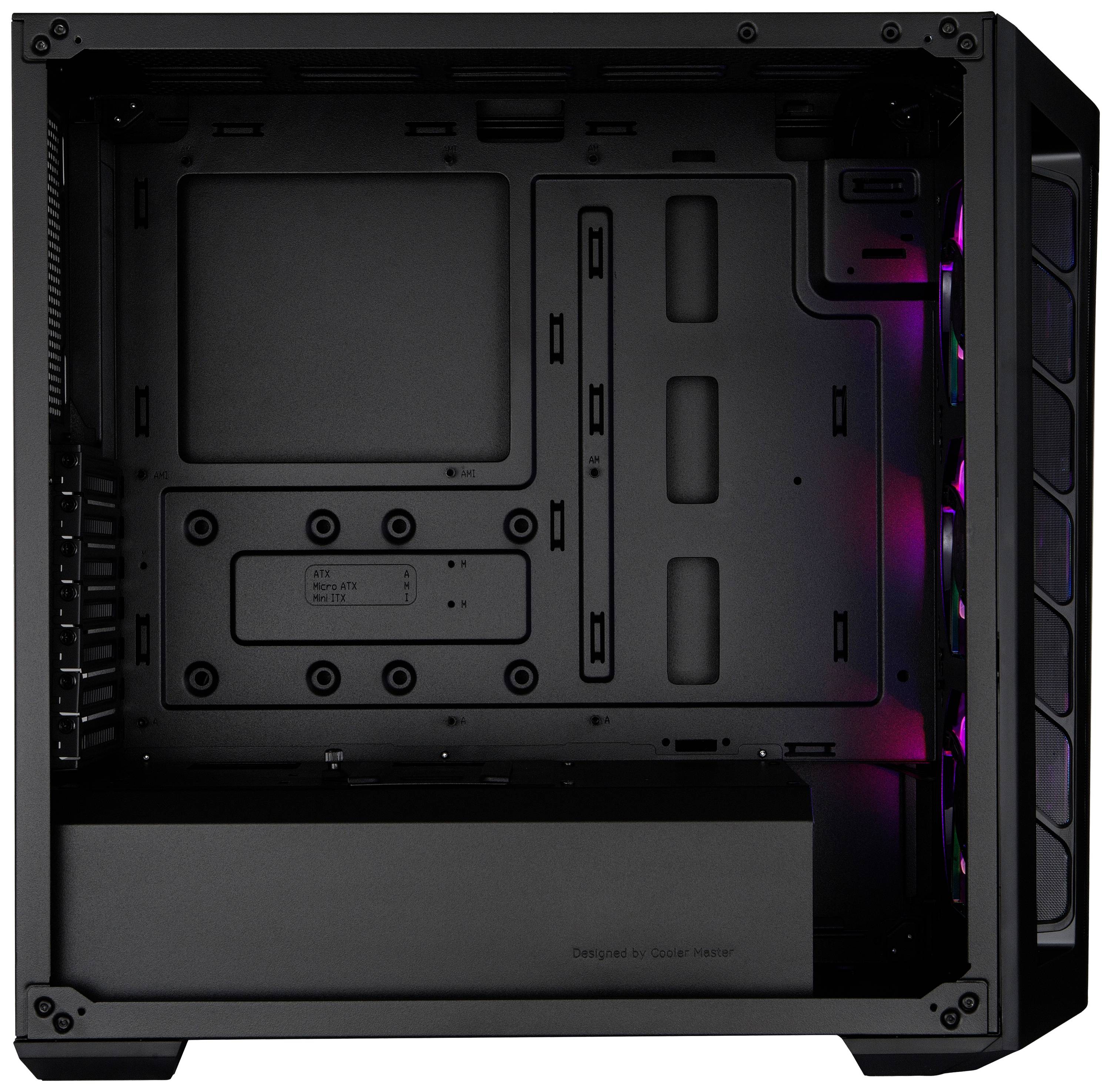Cooler Master MB511 ARGB Midi-Tower PC-Gehäuse Schwarz