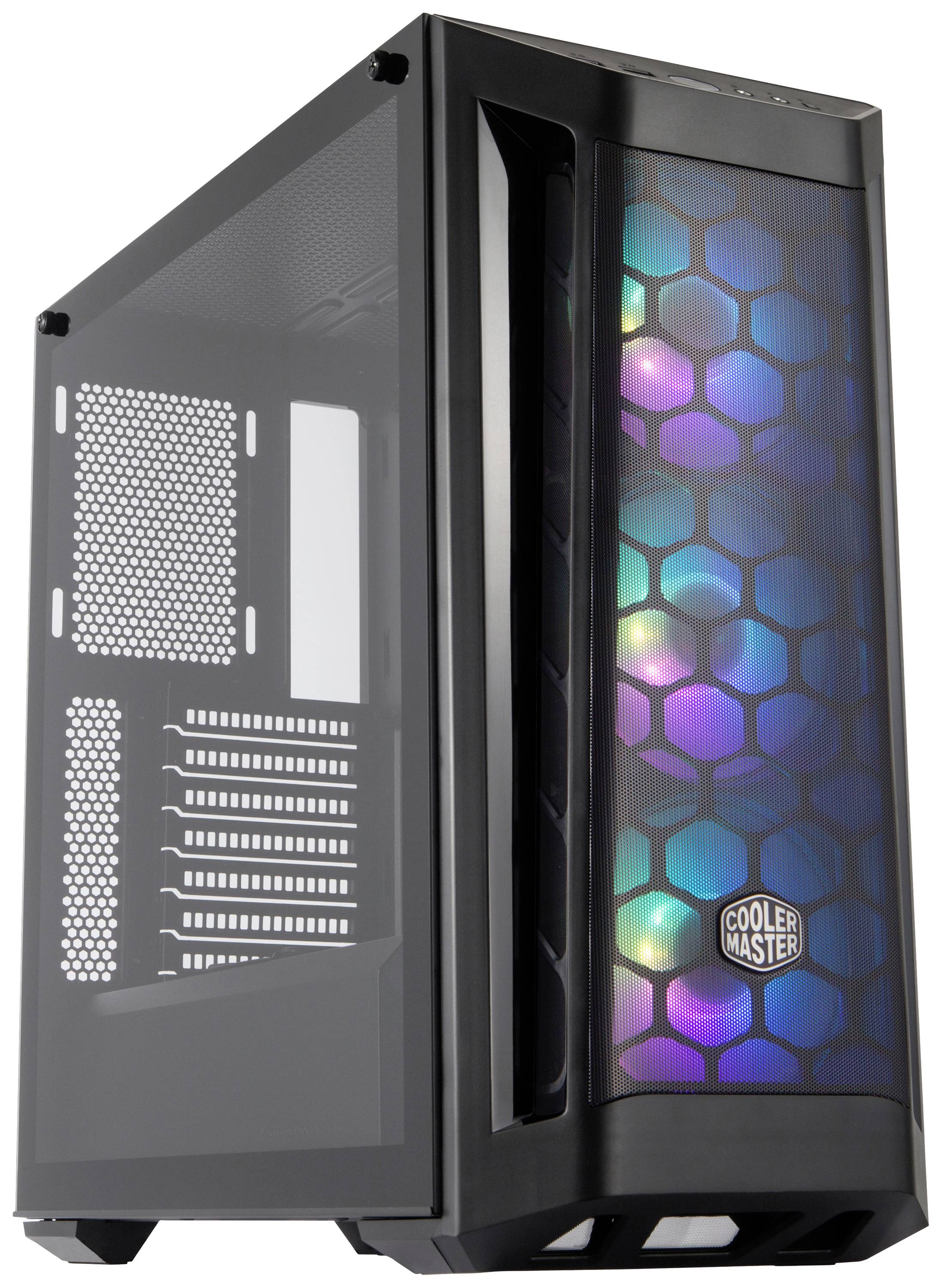 Cooler Master MB511 ARGB Midi-Tower PC-Gehäuse Schwarz