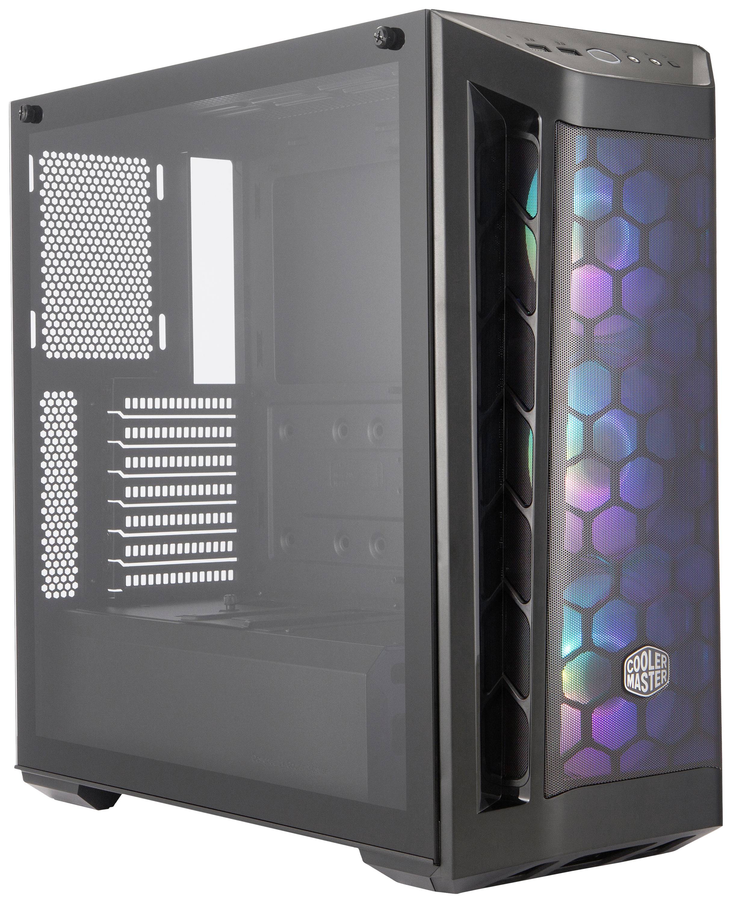 Cooler Master MB511 ARGB Midi-Tower PC-Gehäuse Schwarz