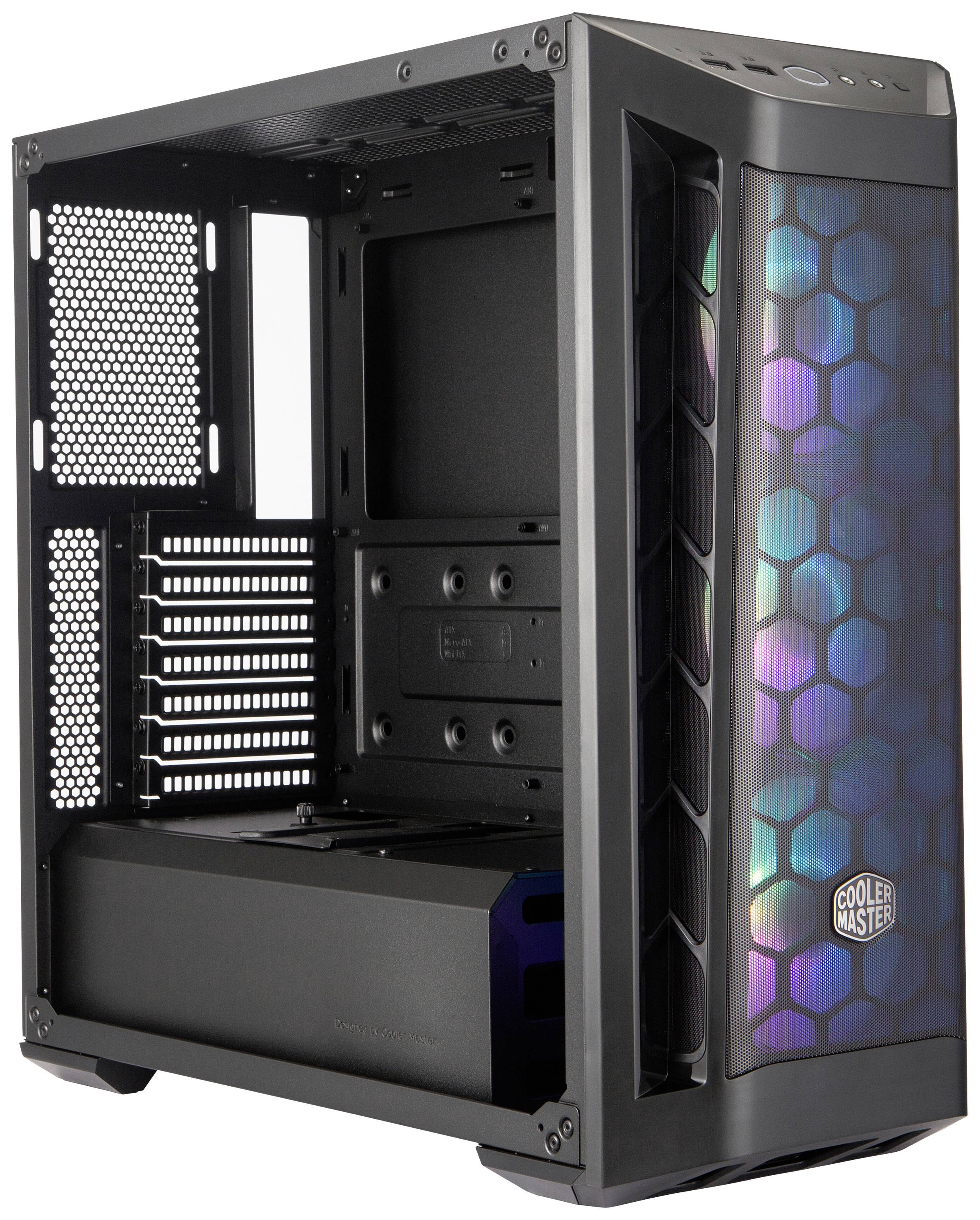 Cooler Master MB511 ARGB Midi-Tower PC-Gehäuse Schwarz