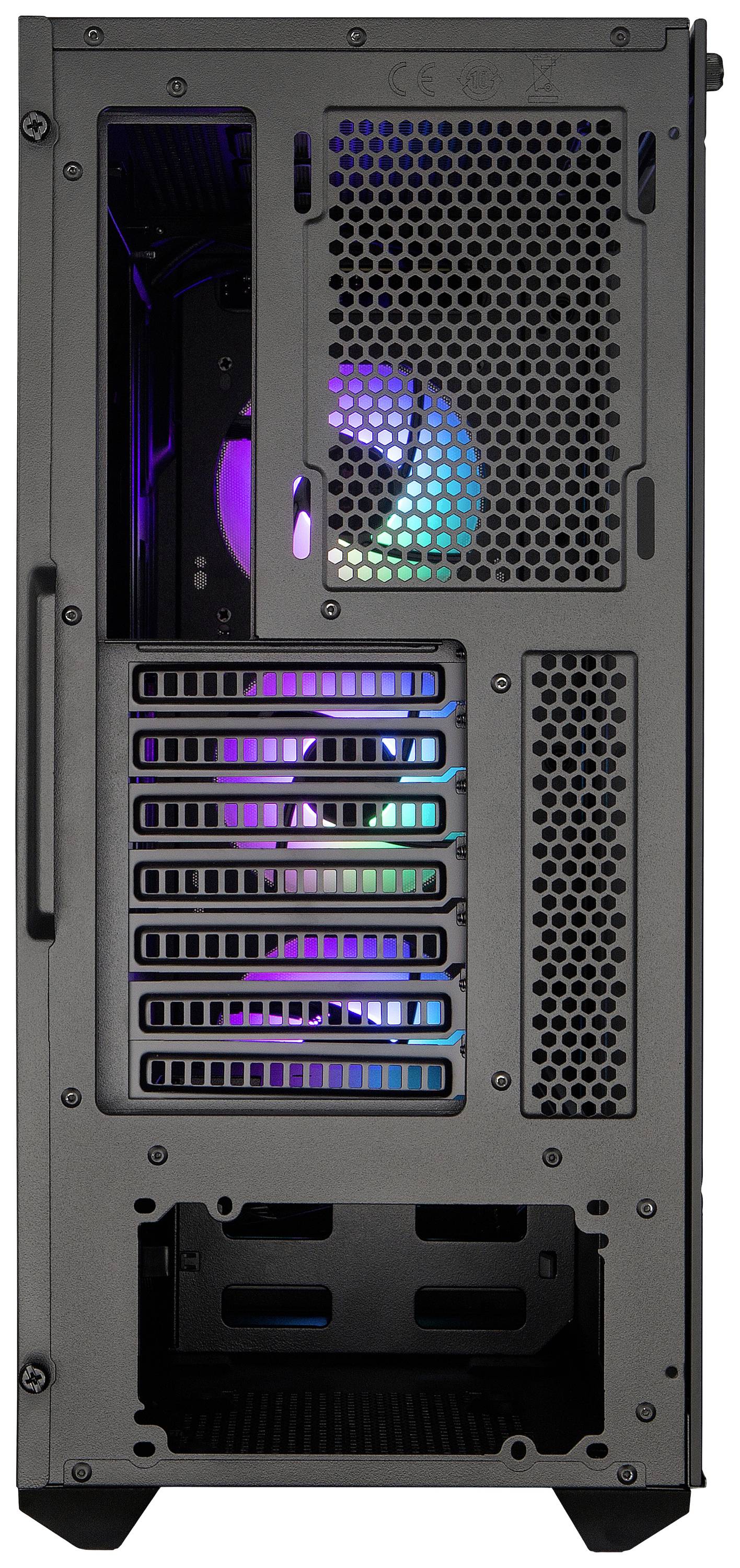 Cooler Master MB511 ARGB Midi-Tower PC-Gehäuse Schwarz