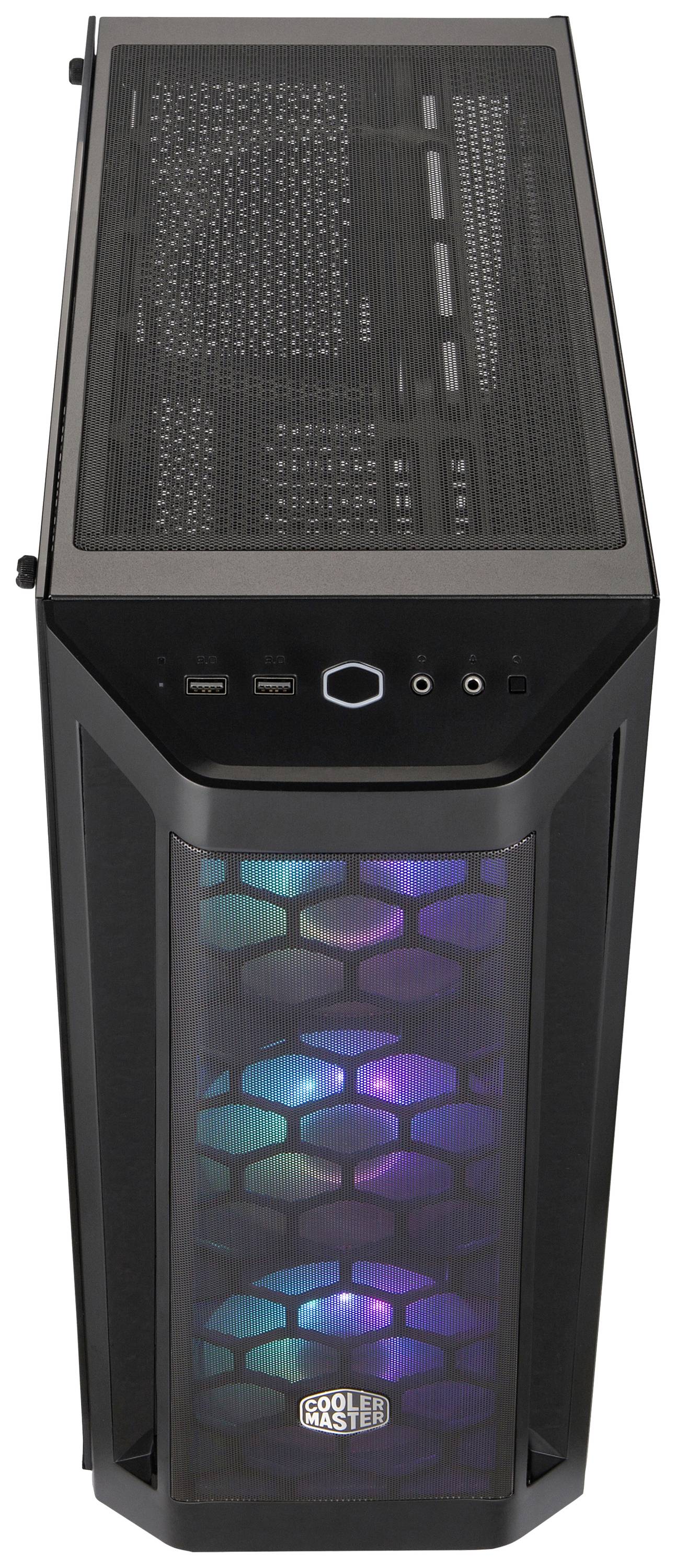 Cooler Master MB511 ARGB Midi-Tower PC-Gehäuse Schwarz