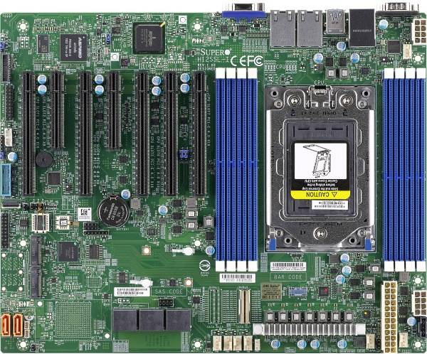 Supermicro MBD-H12SSL-I-O Mainboard Sockel (PC) AMD® SP3 Formfaktor (Details) ATX