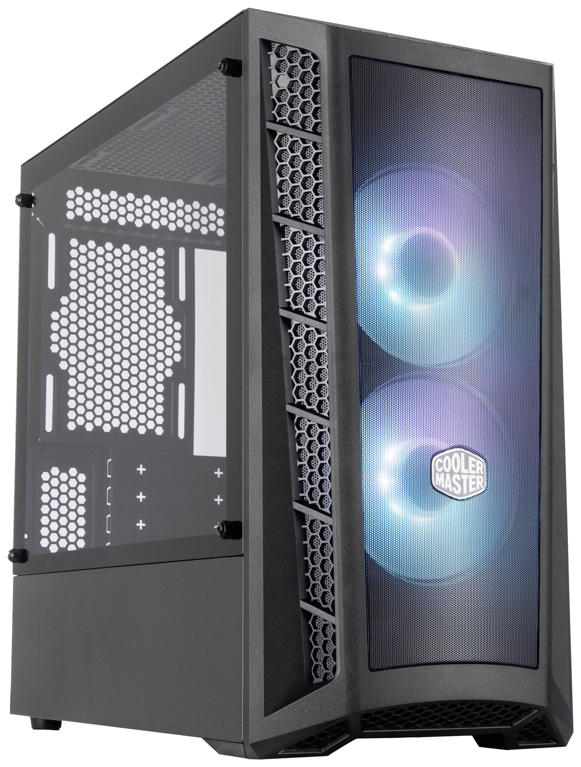 Cooler Master MB311L ARGB Mini-Tower PC-Gehäuse Schwarz