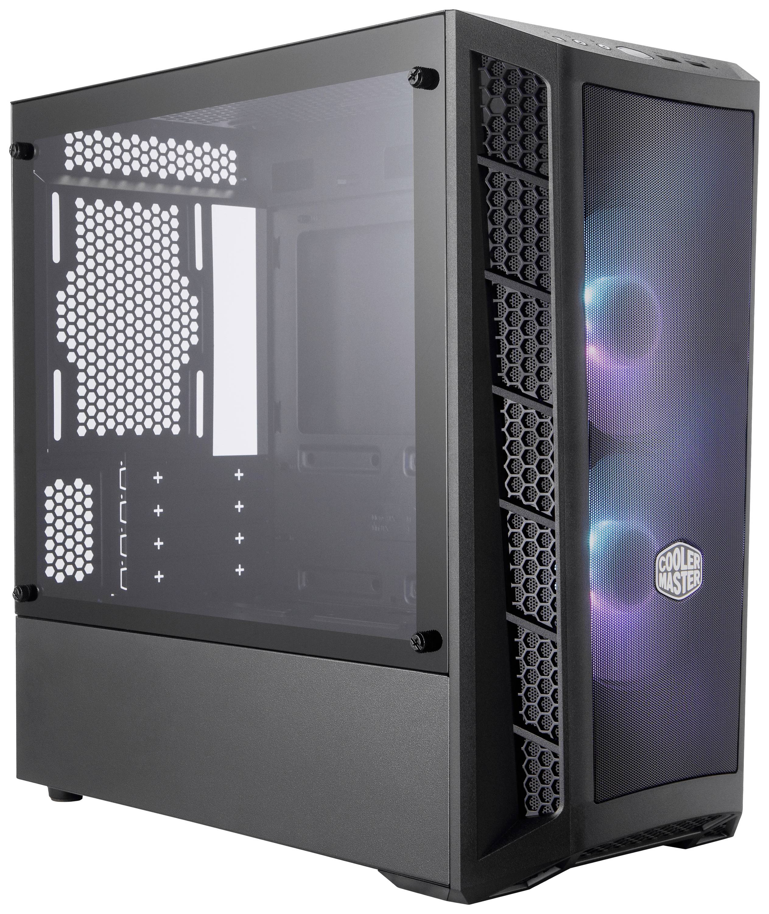 Cooler Master MB311L ARGB Mini-Tower PC-Gehäuse Schwarz