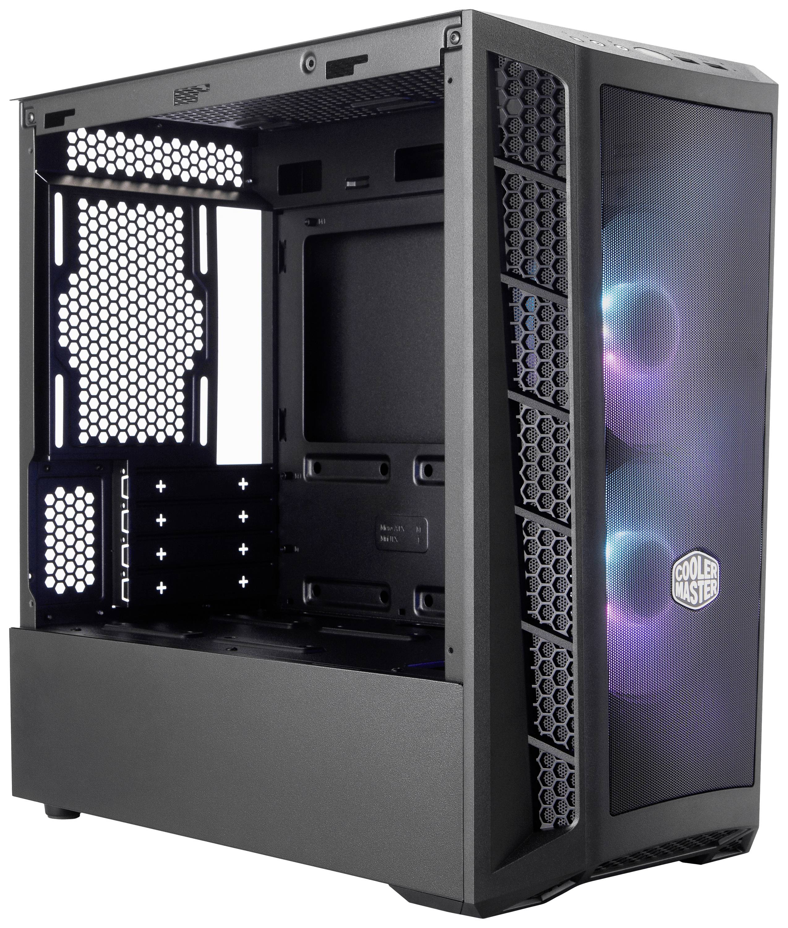 Cooler Master MB311L ARGB Mini-Tower PC-Gehäuse Schwarz