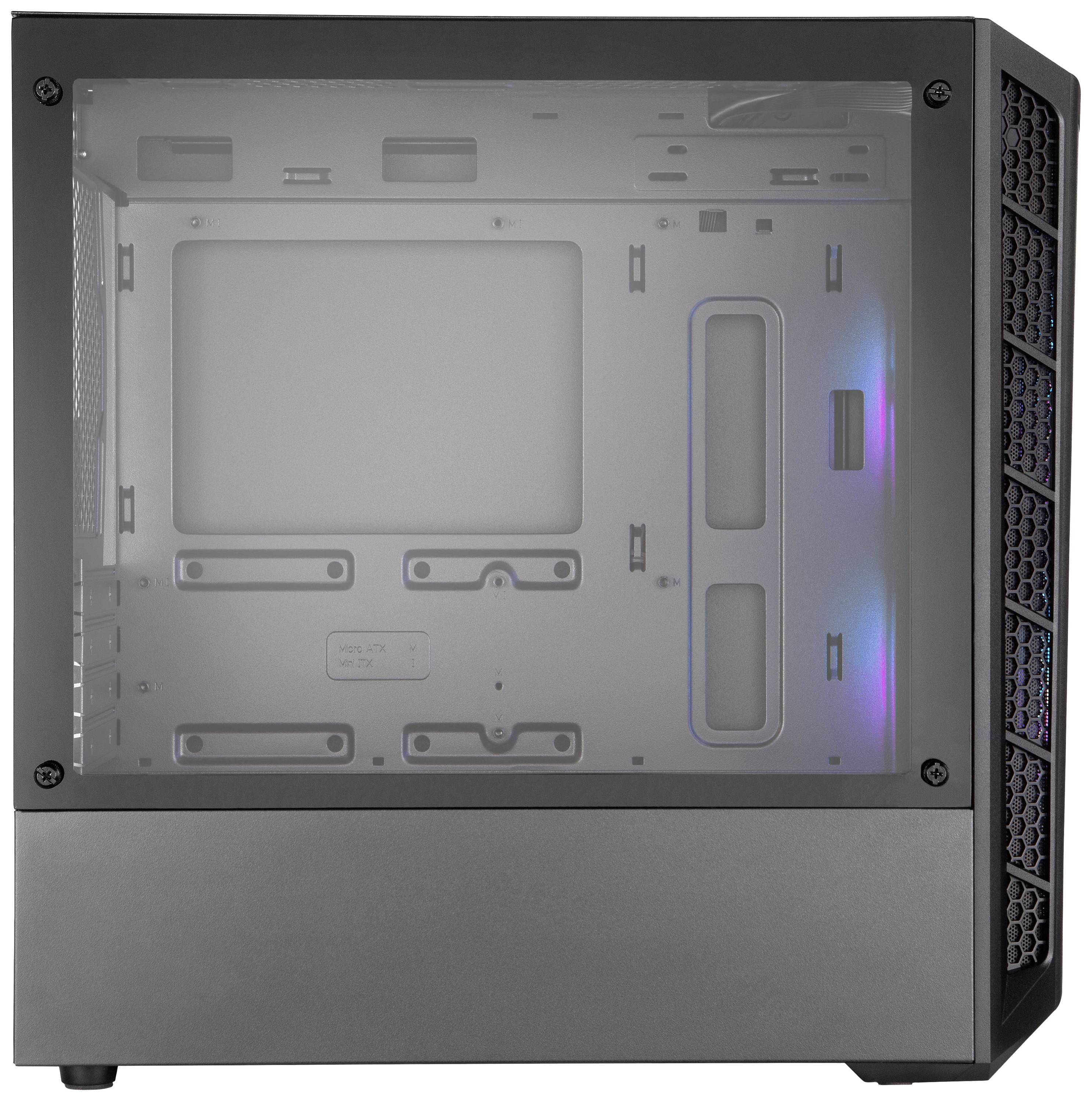Cooler Master MB311L ARGB Mini-Tower PC-Gehäuse Schwarz