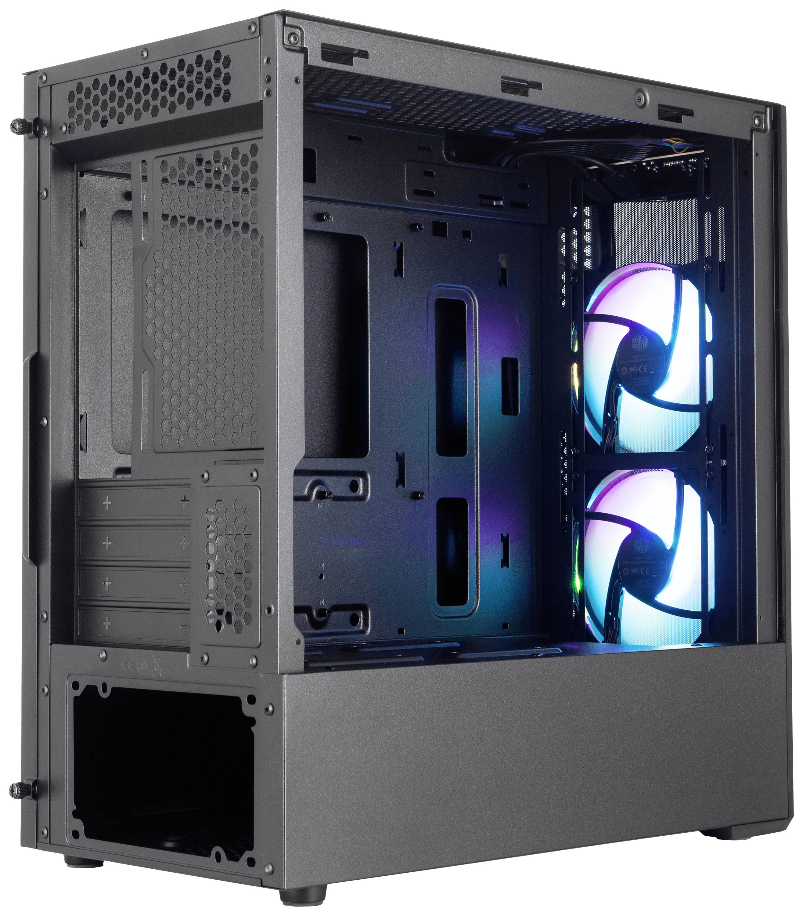 Cooler Master MB311L ARGB Mini-Tower PC-Gehäuse Schwarz