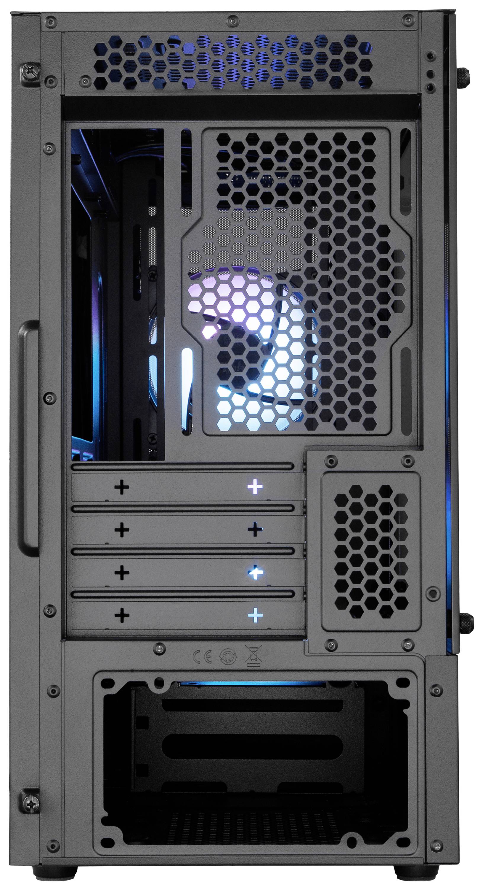 Cooler Master MB311L ARGB Mini-Tower PC-Gehäuse Schwarz