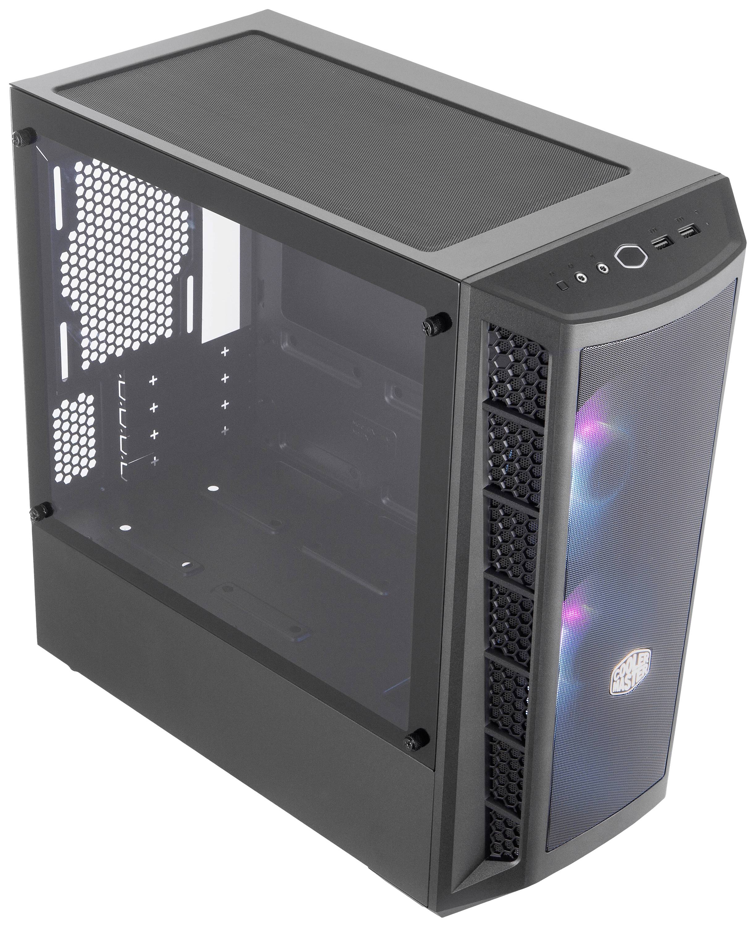 Cooler Master MB311L ARGB Mini-Tower PC-Gehäuse Schwarz