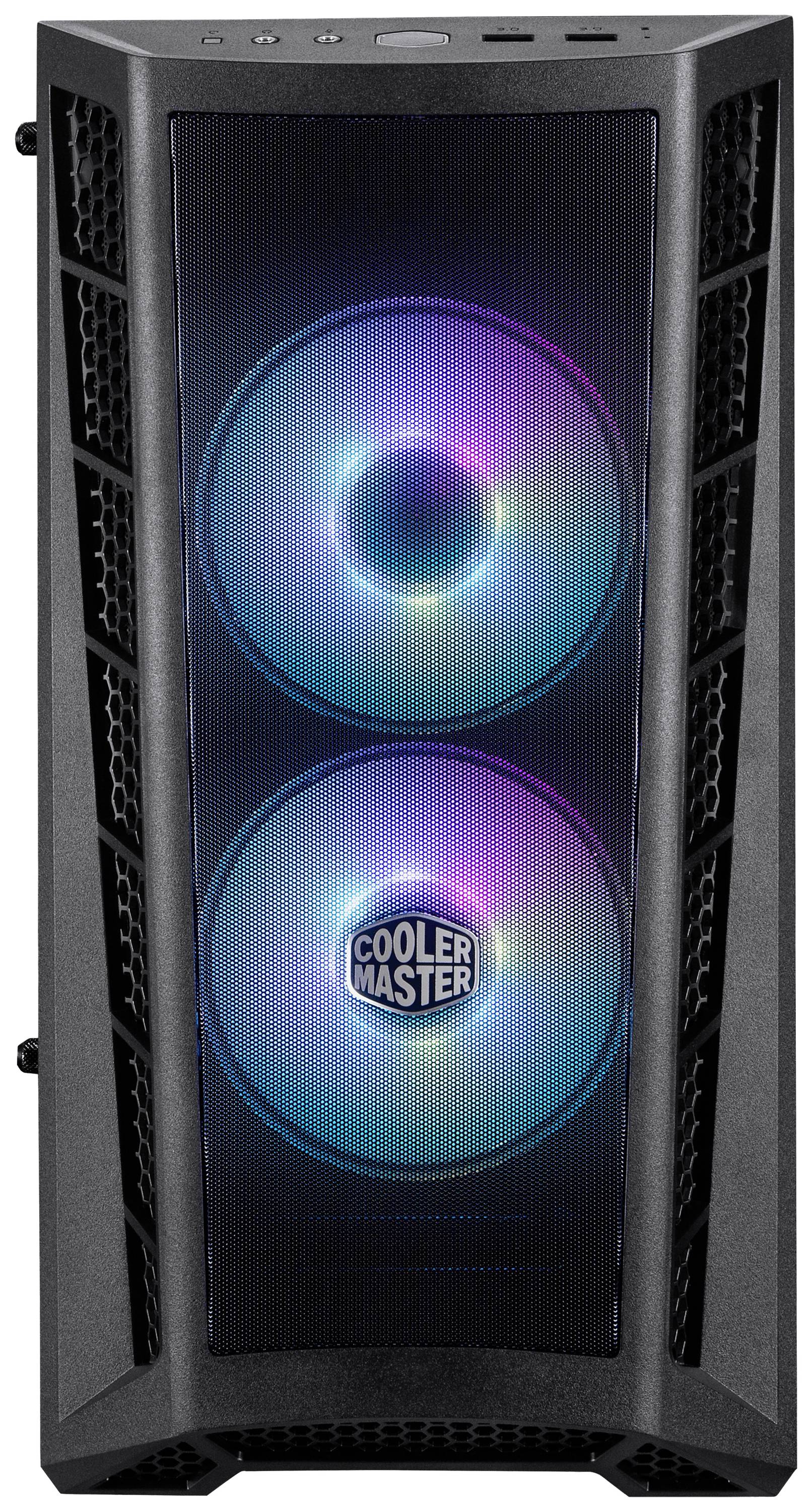 Cooler Master MB311L ARGB Mini-Tower PC-Gehäuse Schwarz