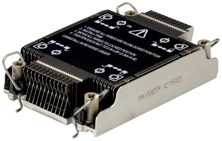 Supermicro 1U Passive CPU HS for X12 Whitley and Cedar Islan
