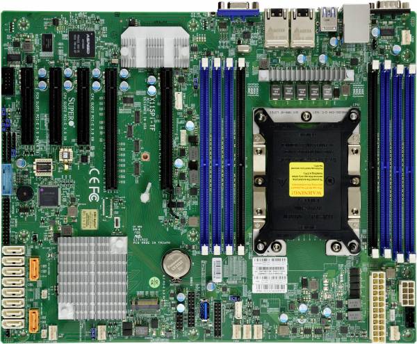Supermicro X11SPI-TF Mainboard Formfaktor (Details) ATX
