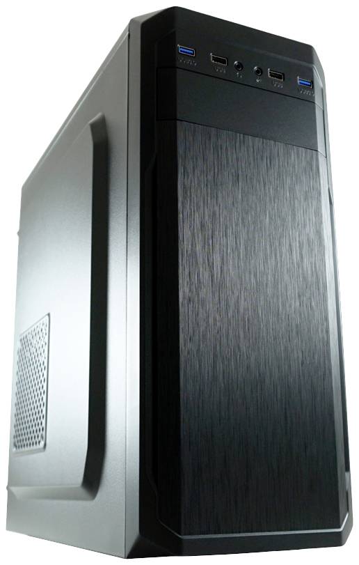 LC Power 7039B Midi-Tower PC-Gehäuse Schwarz