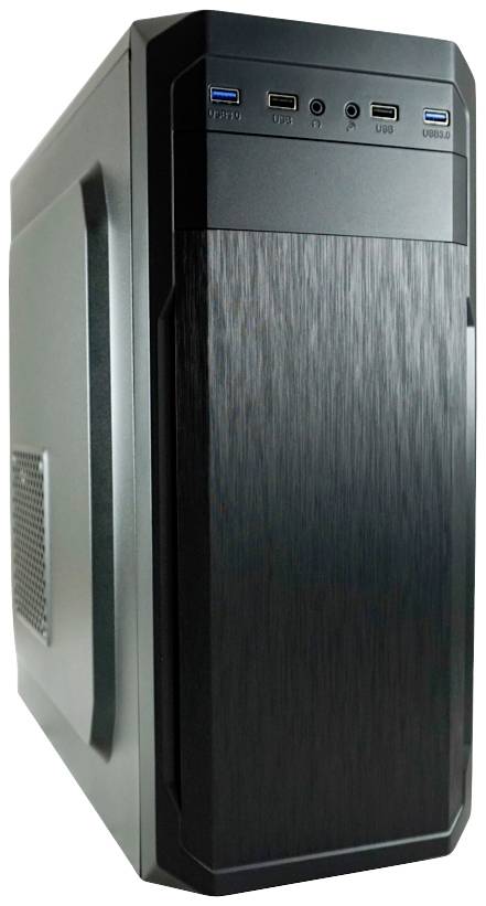 LC Power 7039B Midi-Tower PC-Gehäuse Schwarz