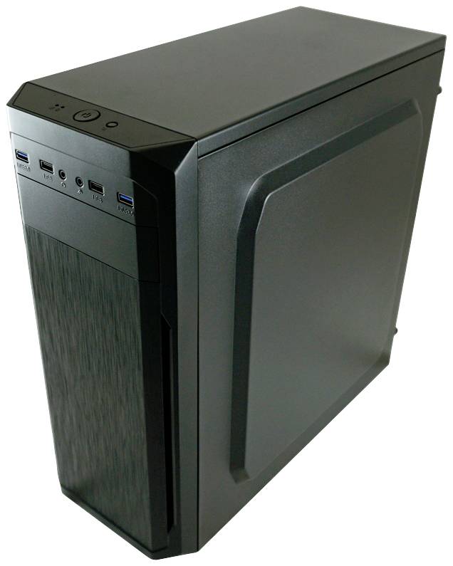 LC Power 7039B Midi-Tower PC-Gehäuse Schwarz