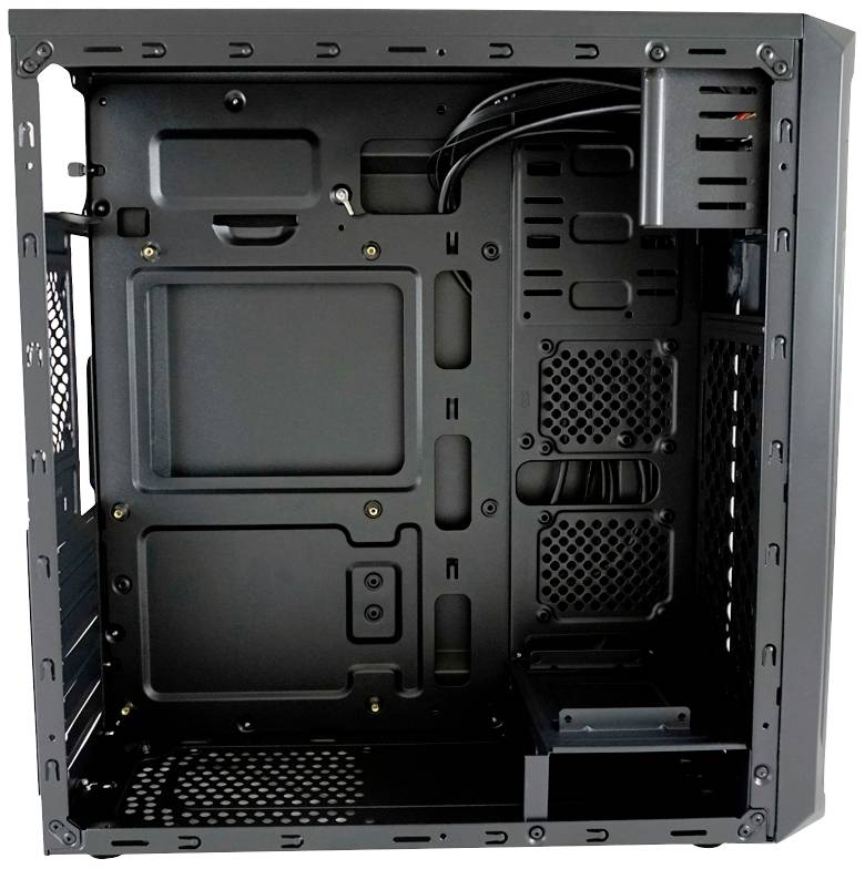 LC Power 7039B Midi-Tower PC-Gehäuse Schwarz
