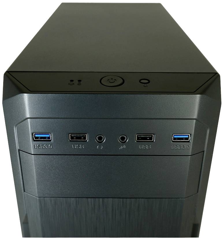 LC Power 7039B Midi-Tower PC-Gehäuse Schwarz