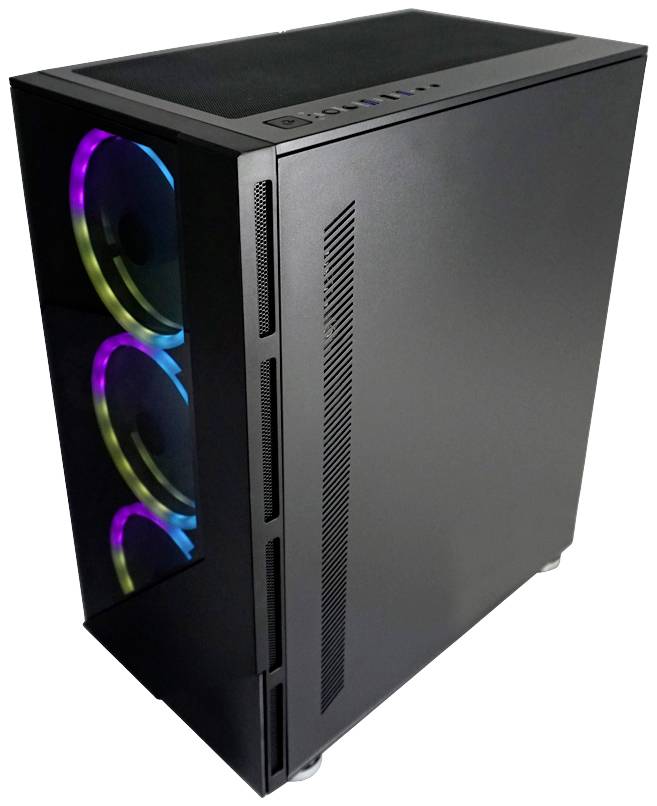 LC Power Gaming 803B Midi-Tower PC-Gehäuse Schwarz