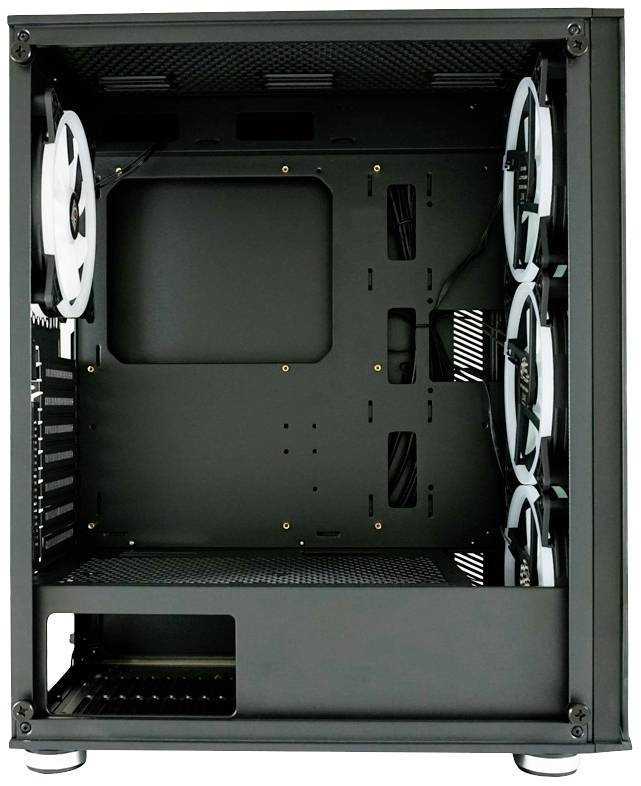 LC Power Gaming 803B Midi-Tower PC-Gehäuse Schwarz