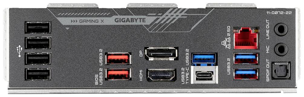 Gigabyte Z690 GAMING X DDR4 (rev. 1.0) Mainboard Sockel (PC) Intel® 1700 Formfaktor (Details) ATX Mainboard-Chipsatz Intel® Z690