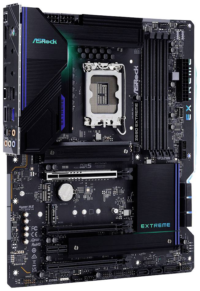 ASRock Z690 Extreme Mainboard Sockel (PC) Intel® LGA 1700 Formfaktor (Details) ATX Mainboard-Chipsatz Intel® Z690