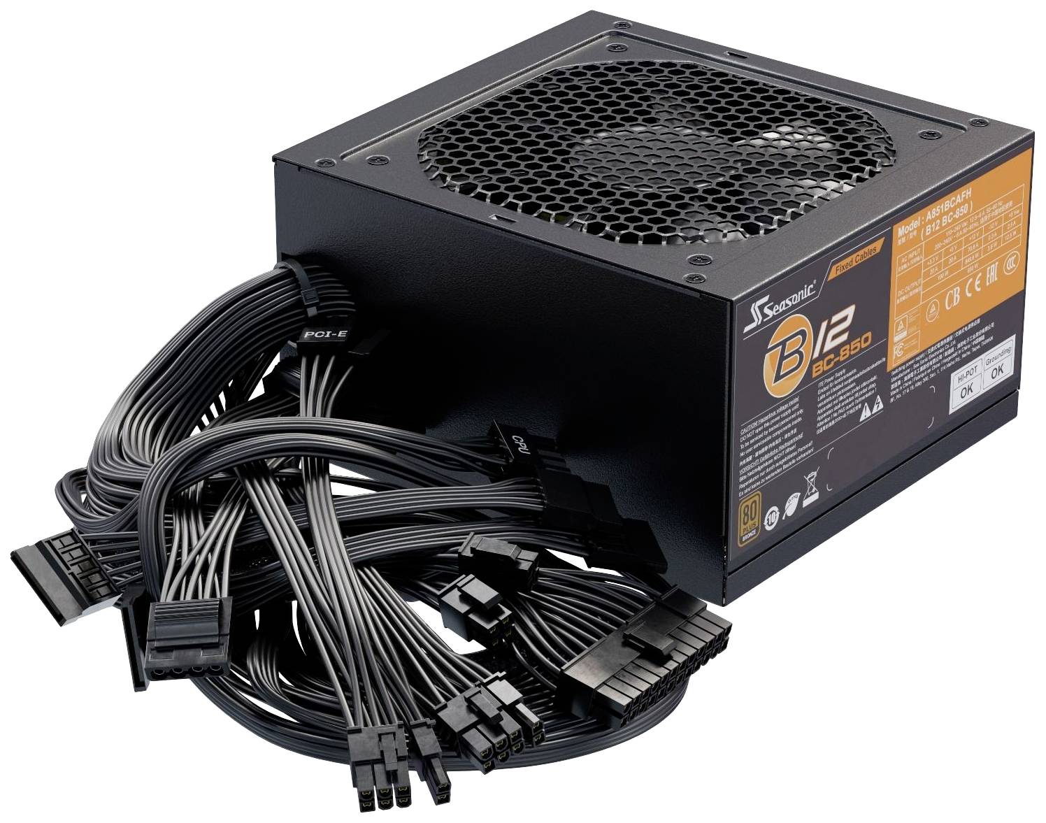 Seasonic B12 BC PC Netzteil 850 W 80PLUS® Bronze