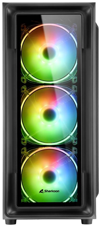 Sharkoon TK4 RGB Midi-Tower PC-Gehäuse Schwarz