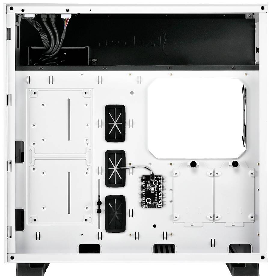 Sharkoon Pure Steel RGB Midi-Tower PC-Gehäuse Weiß