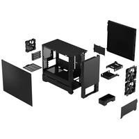 Fractal Design Pop Mini Silent Mini-Tower PC-Gehäuse Schwarz Fractal Design Pop Mini Silent Mini-Tower PC-Gehäuse Schwarz
