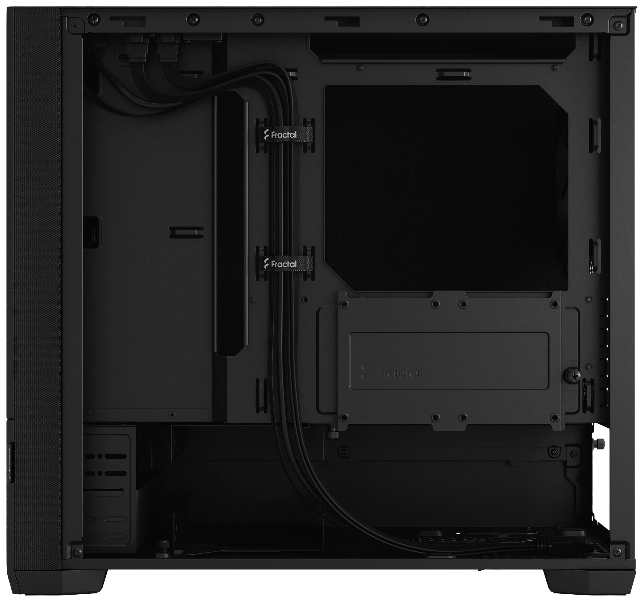 Fractal Design Pop Mini Silent Mini-Tower PC-Gehäuse Schwarz