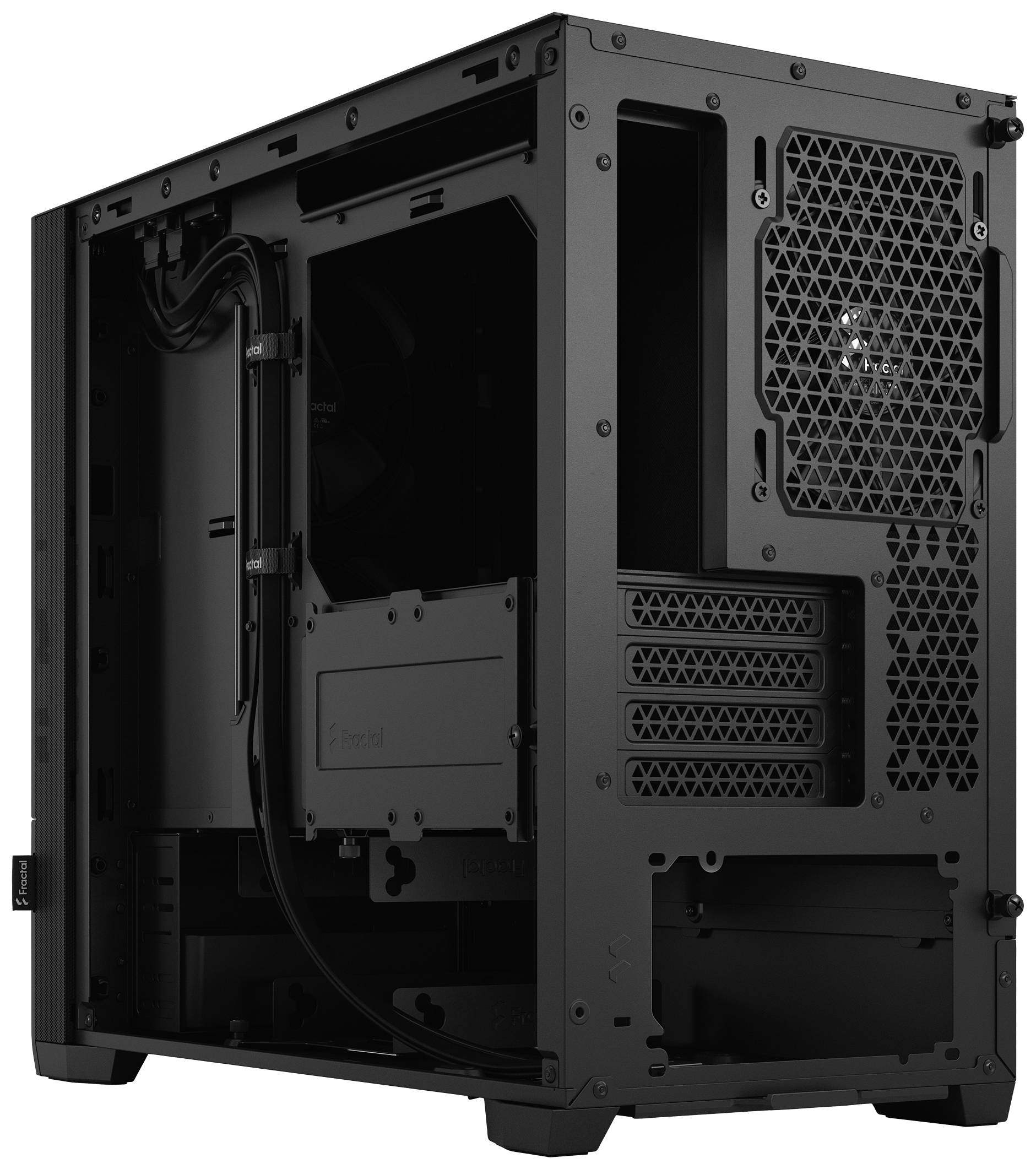Fractal Design Pop Mini Silent Mini-Tower PC-Gehäuse Schwarz